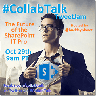 CollabTalk TweetJam Oct 29, 2014