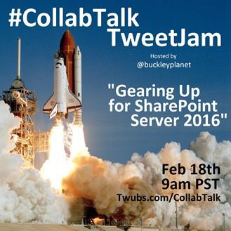 CollabTalk TweetJam Feb 18th, 2015