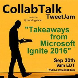 CollabTalk tweetjam Sep 2016