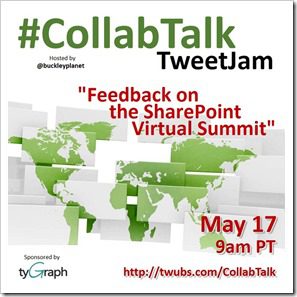 CollabTalk tweetjam May 2017