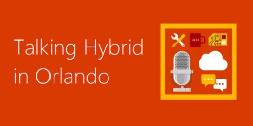 Talking about Hybrid SharePoint at Microsoft Ignite 2017
