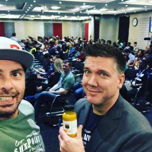 Alistair and I at SPS Johannesburg