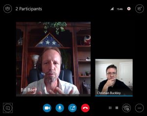 Bill Baer and i chatting about Hybrid SharePoint