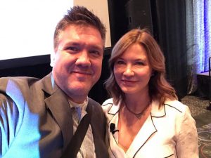 Brief chat with Julie Larson-green at SSTS18
