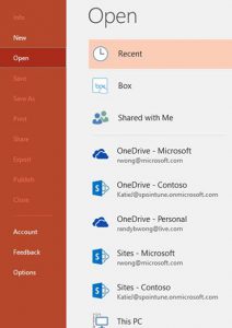 turning off OneDrive sharing