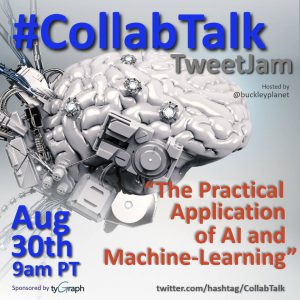 CollabTalk tweetjam - The Practical Application of AI and Machine-Learning