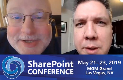Tom Duff and Christian Buckley speaking at #SPCNA19