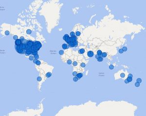 People participate in CollabTalk TweetJams from around the world