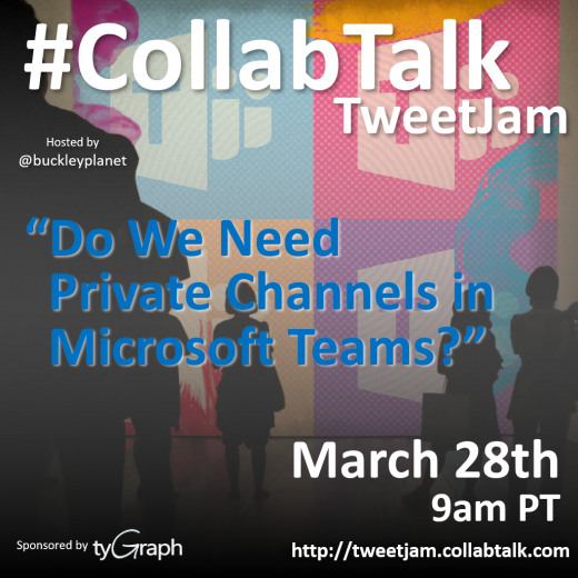 March 2019 CollabTalk TweetJam
