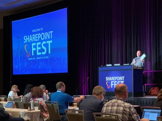 Dan Holme keynote at SPFestSea 2019