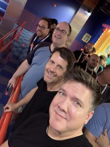 Having fun with friends at MSIgnite19