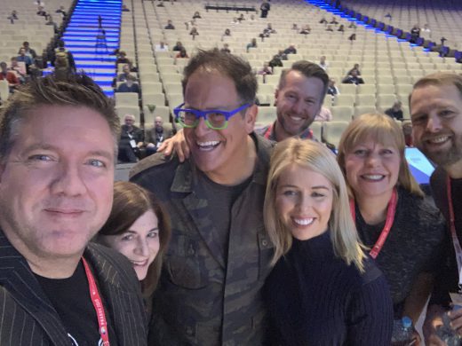 Microsoft Teams panelists at #ESPC19