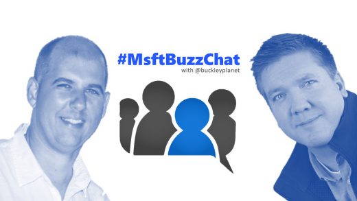#MsftBuzzChat interview with Chris Bortlik