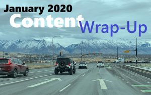 January 2020 Content Wrap-Up for buckleyplanet.com