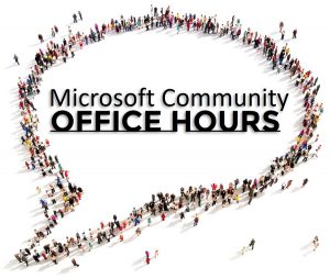 Microsoft Community Office Hours