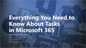 Everything You Need to Know About Tasks in Microsoft 365