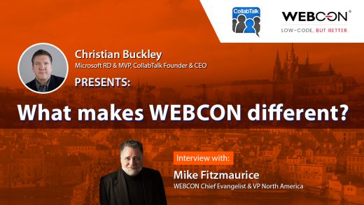 What makes WEBCON different? Interview with Mike Fitzmaurice