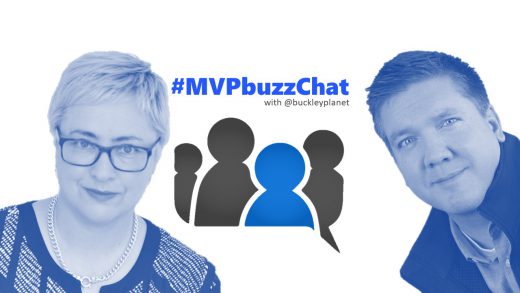 #MVPbuzzChat Episode 105 with Microsoft regional Director Kate Carruthers