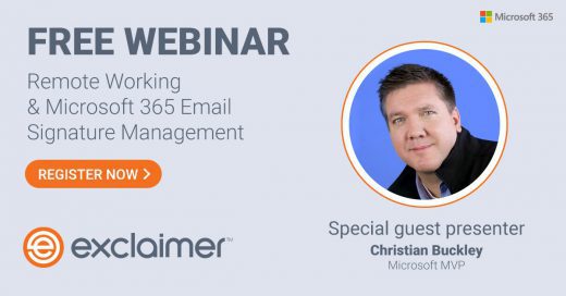 Microsoft 365 Email Signature Management in the Age of Remote working with Exclaimer