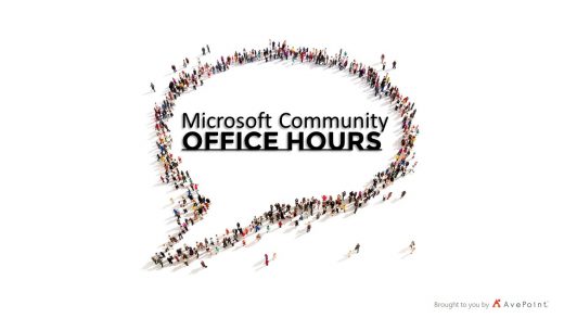 Microsoft Community Office Hours