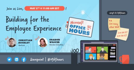 Office 365 Hours live stream with Microsoft RD Sharon Weaver