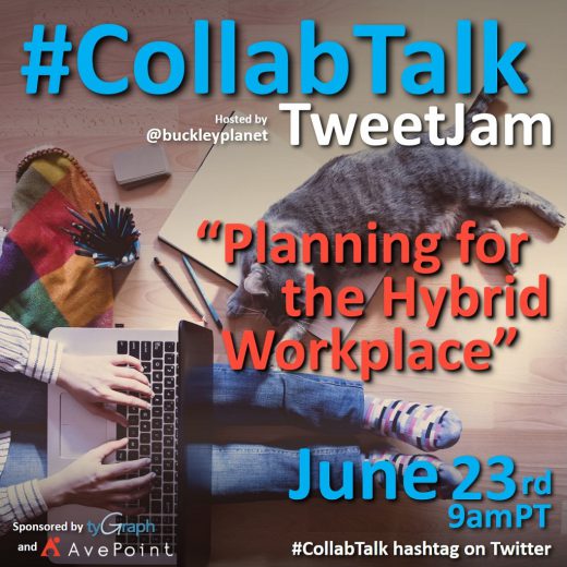 June 2021 #CollabTalk TweetJam on Planning for the Hybrid Workplace