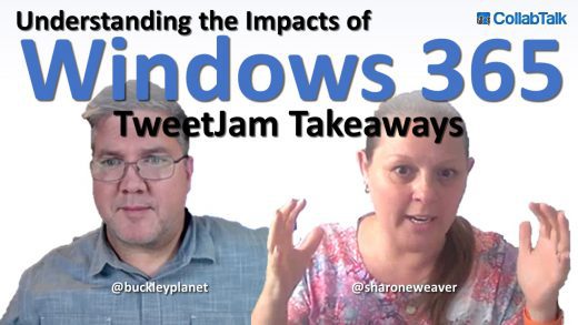 July 2021 #CollabTalk TweetJam taeaways with Microsoft Regional Director Sharon Weaver