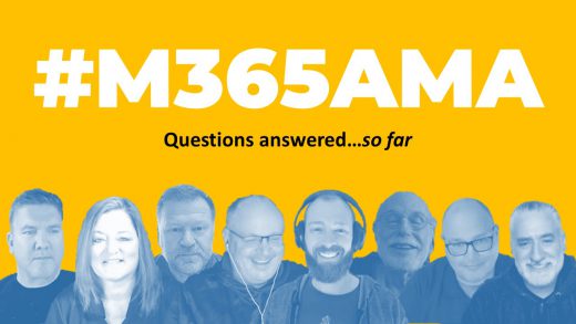 #M365AMA questions answered so far