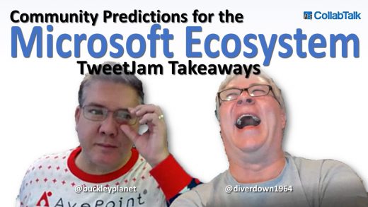 Community Predictions for the Microsoft Ecosystem TweetJam Takeaways