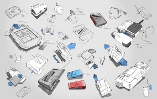 Industrial design sketches from cargocollective.com/eddielicitra