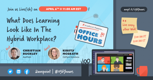 Office 365 Hours (#o365hours) with Kirsty McGrath