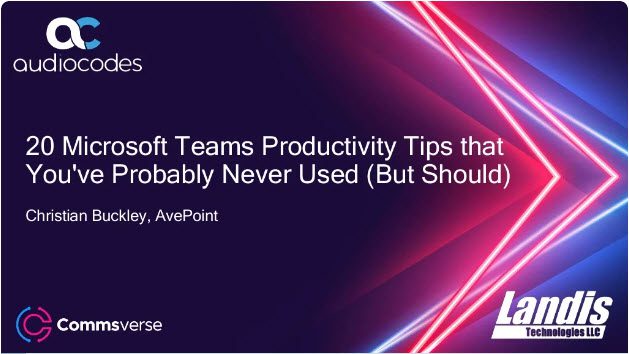 20 Microsoft Teams Productivity Tips that You've Probably Never Used (But Should)