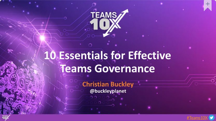 Teams 10x event