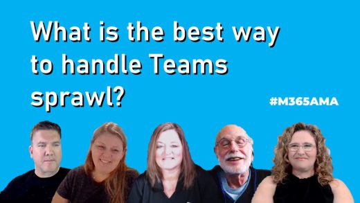 What is the best way to handle Teams sprawl? #M365AMA