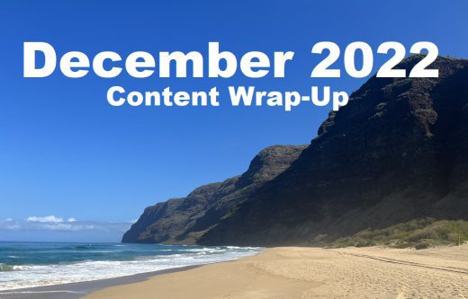 December 2022 Content Wrap-Up