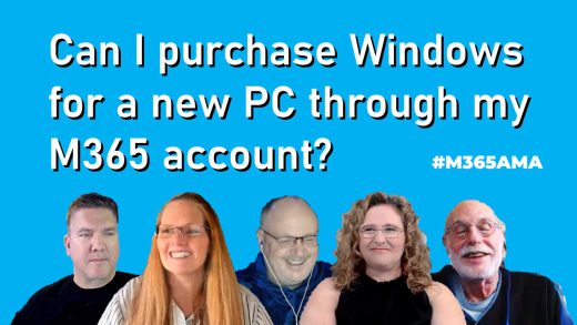 Can I purchase Windows for a new PC through my M365 account? #M365AMA
