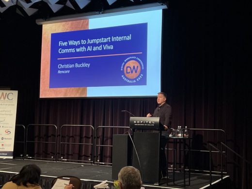 Speaking at #DWCAU 2023