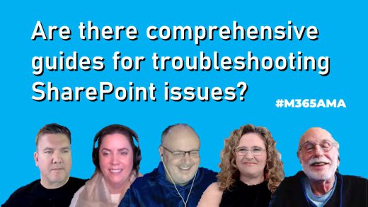Are there comprehensive guides for troubleshooting SharePoint issues? #M365AMA