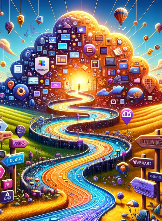 the road to Microsoft knowledge