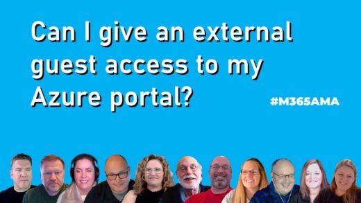 Can I give an external guest access to my Azure portal? #M365AMA