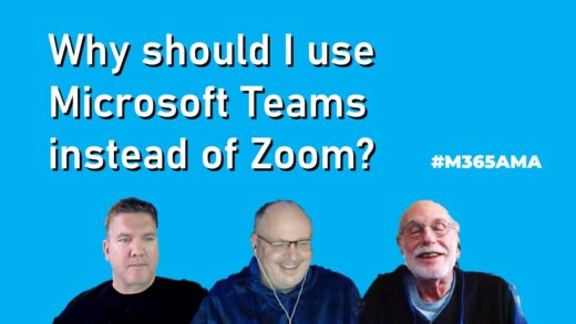 Why should I use Microsoft Teams instead of Zoom? #M365AMA
