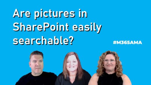 Are pictures in SharePoint easily searchable? #M365AMA