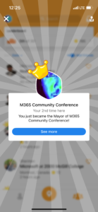 Checking in at the M365 Community Conference