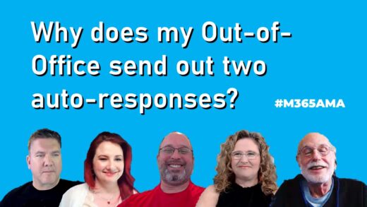 Why does my Out-of-Office send out two auto-responses? #M365AMA