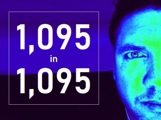 1,095 posts in 1,095 days