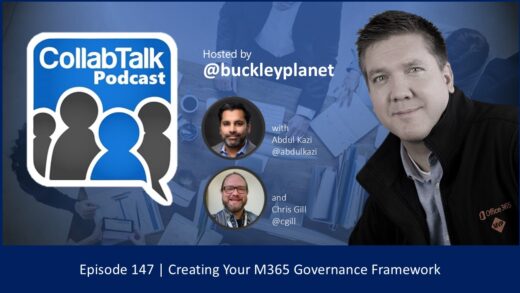 CollabTalk Podcast Episode 147 on Come Cloud With Us livestream