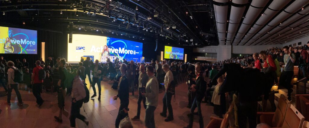 ESPC24 keynote crowd