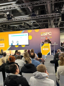 Presenting on the ESPC24 Inspire Stage