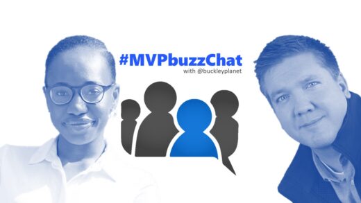 #MVPbuzzChat 296 with Developer Technologies MVP Jemima Abu