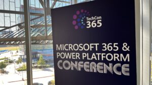 TechCon365 Dallas signage